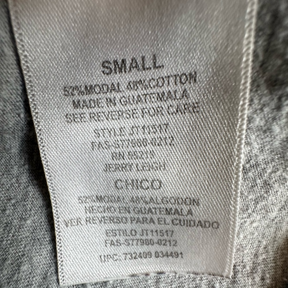 Coca-Cola•cropped tee•women’s small•modal/cotton•gray/red•v-neck•short sleeve - Picture 5 of 13